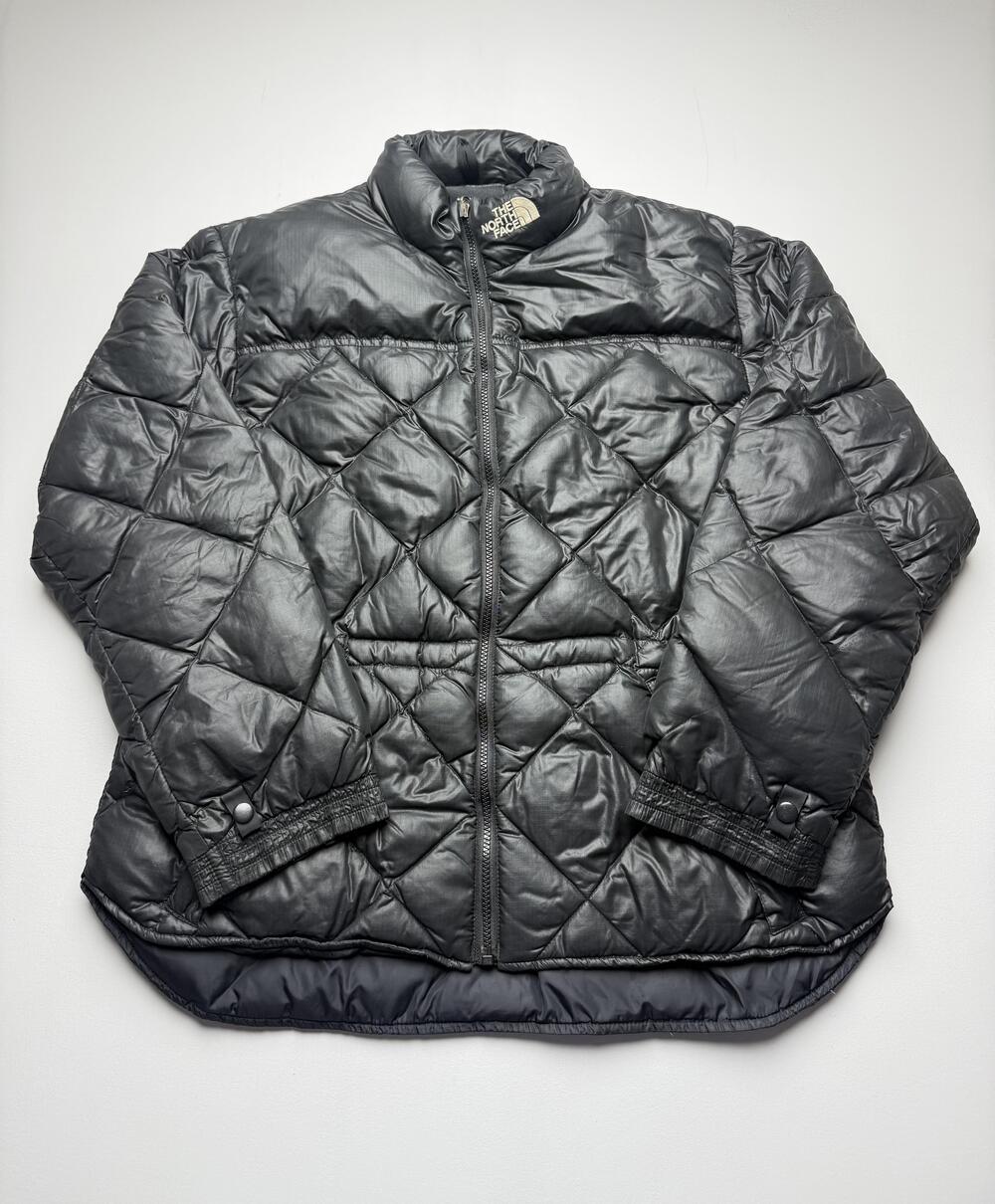 The North Face Jacket Womens Black Quilted 600 Down Puffer Full Zip Outdoor Read